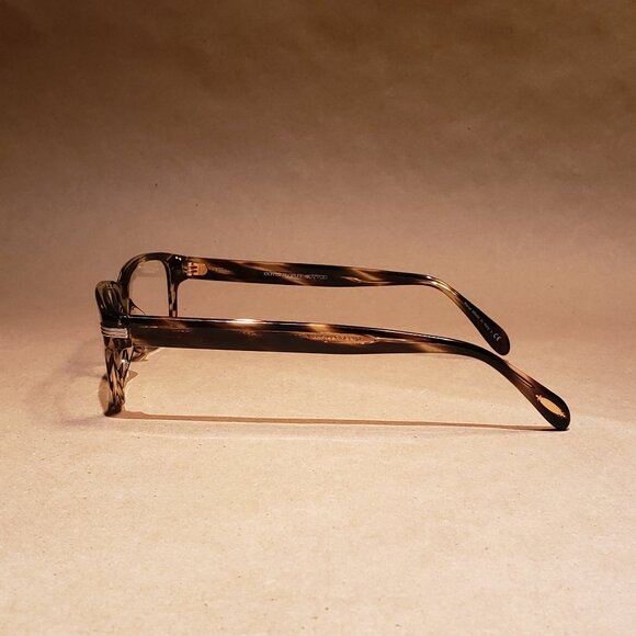 Oliver Peoples JonJon OV5173 1003 Brown Eyeglasses Frames 52-17 145 Italy - Picture 3 of 4